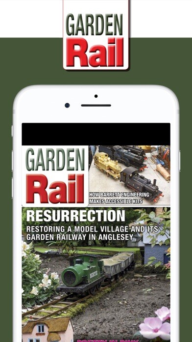 Emulate iPhone app Garden Rail Magazine using MyAndroid