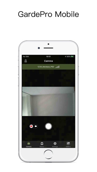 Emulate iPhone app GardePro Mobile using MyAndroid