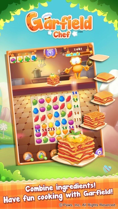 Emulate iPhone app Garfield Chef: Match 3 Puzzle using MyAndroid Emulate iPhone app Garfield Chef: Match 3 Puzzle using MyAndroid
