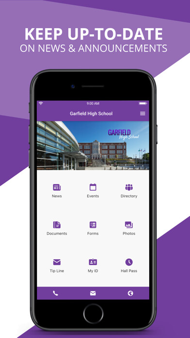 Emulate iPhone app Garfield High School Seattle using MyAndroid Emulate iPhone app Garfield High School Seattle using MyAndroid