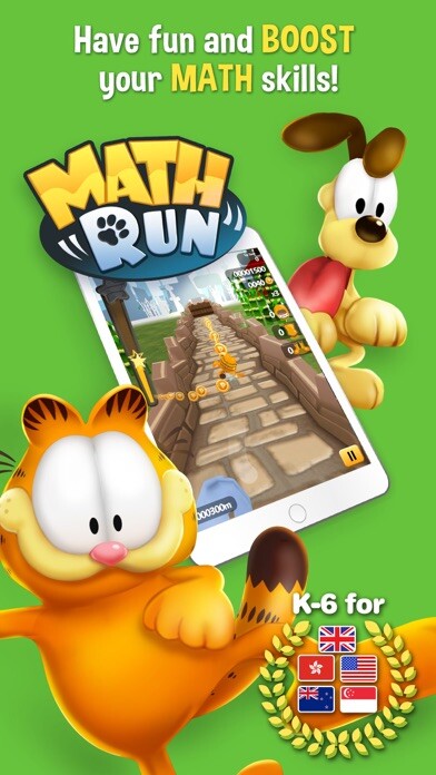 Emulate iPhone app Garfield Math Run using MyAndroid Emulate iPhone app Garfield Math Run using MyAndroid