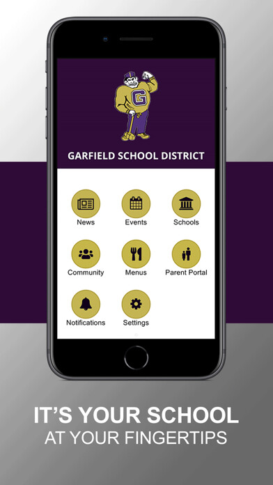 Emulate iPhone app Garfield School District using MyAndroid Emulate iPhone app Garfield School District using MyAndroid