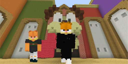 Run android online APK Garfield Skins for Minecraft from MyAndroid or emulate Garfield Skins for Minecraft using MyAndroid