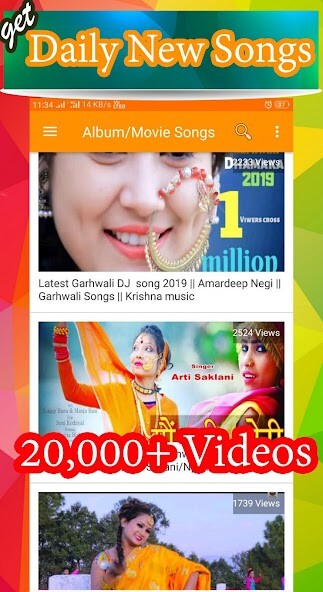 Run android online APK Garhwali Song - Garhwali Video from MyAndroid or emulate Garhwali Song - Garhwali Video using MyAndroid