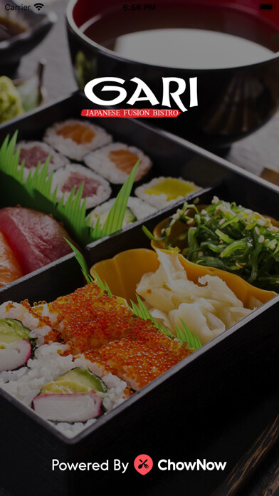 Emulate iPhone app Gari Japanese Restuarant using MyAndroid Emulate iPhone app Gari Japanese Restuarant using MyAndroid