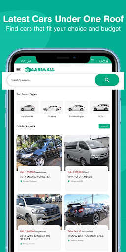 Run android online APK Garimall: Buy / Sell, New and Used Cars in Kenya from MyAndroid or emulate Garimall: Buy / Sell, New and Used Cars in Kenya using MyAndroid
