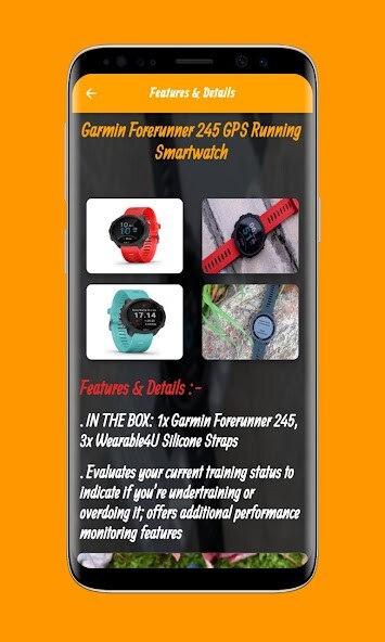 Run android online APK Garmin Forerunner 245 Guide from MyAndroid or emulate Garmin Forerunner 245 Guide using MyAndroid