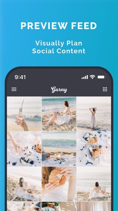 Emulate iPhone app Garny: Preview for Instagram using MyAndroid