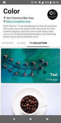 Emulate Android APK Garras(Unsplash)