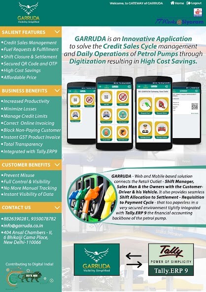 Run android online APK GARRUDA-POS from MyAndroid or emulate GARRUDA-POS using MyAndroid