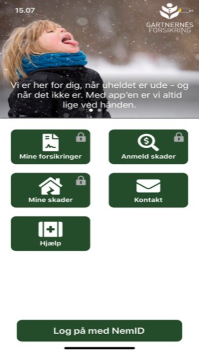 Emulate iPhone app Gartnernes Forsikring using MyAndroid Emulate iPhone app Gartnernes Forsikring using MyAndroid