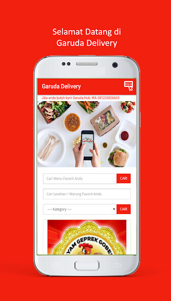 Run android online APK Garuda Delivery from MyAndroid or emulate Garuda Delivery using MyAndroid