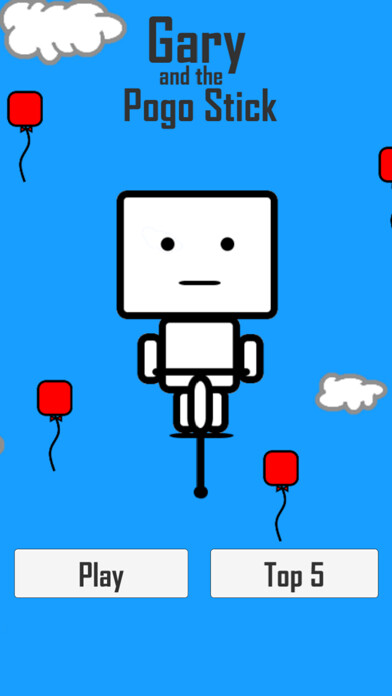 Emulate iPhone app Gary and the Pogo Stick using MyAndroid