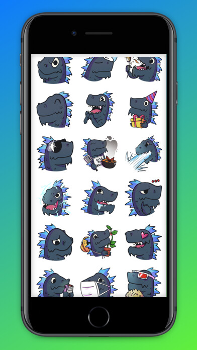Emulate iPhone app Gary The Godzilla using MyAndroid