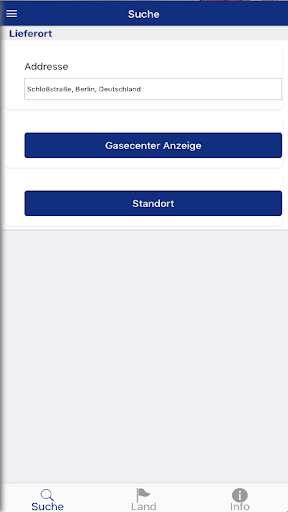 Emulate Android APK Gas center search