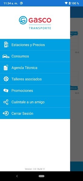 Run android online APK Gasco Transporte from MyAndroid or emulate Gasco Transporte using MyAndroid