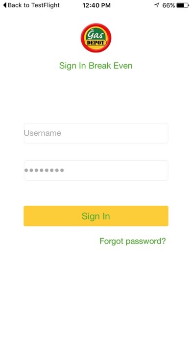 Emulate iPhone app Gas Depot using MyAndroid Emulate iPhone app Gas Depot using MyAndroid