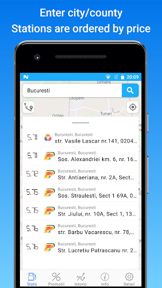 Run android online APK Gas, diesel, LPG and AdBlue prices in Romania from MyAndroid or emulate Gas, diesel, LPG and AdBlue prices in Romania using MyAndroid