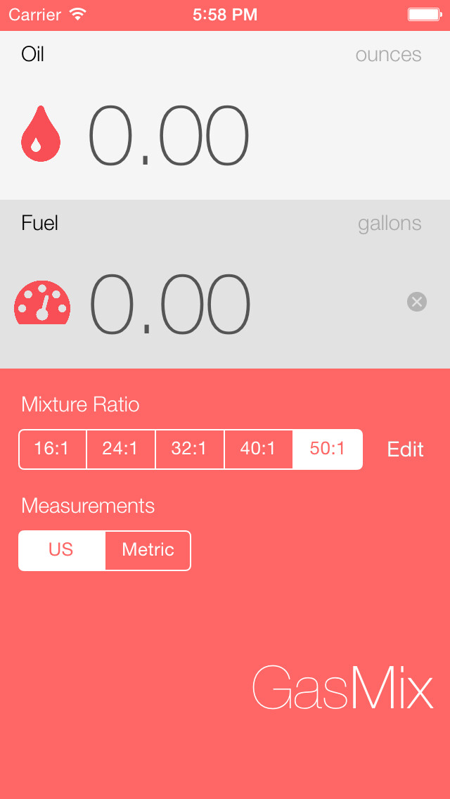 Emulate iPhone app GasMix using MyAndroid Emulate iPhone app GasMix using MyAndroid