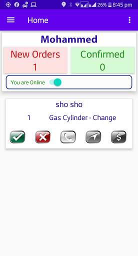 Run android online APK Gaso - Driver from MyAndroid or emulate Gaso - Driver using MyAndroid