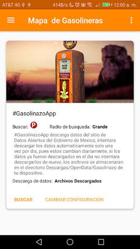 Run android online APK #GasolinazoApp from MyAndroid or emulate #GasolinazoApp using MyAndroid