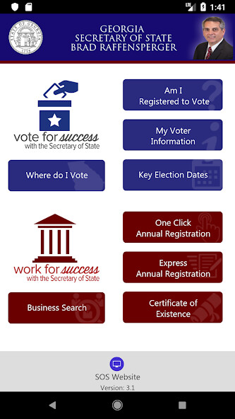 Run android online APK GA SOS : Georgia Secretary of State from MyAndroid or emulate GA SOS : Georgia Secretary of State using MyAndroid