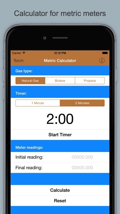 Emulate iPhone app Gas Rate Calculator & Guide using MyAndroid Emulate iPhone app Gas Rate Calculator & Guide using MyAndroid