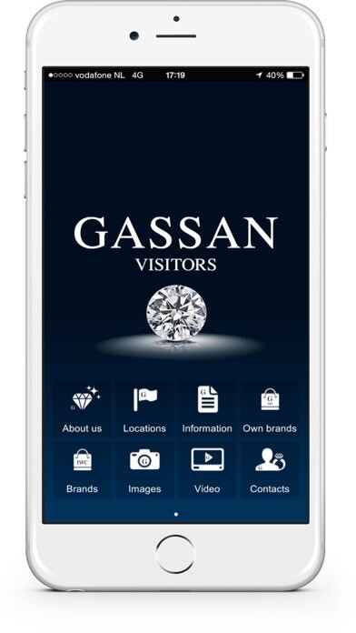 Emulate iPhone app Gassan visitors App using MyAndroid