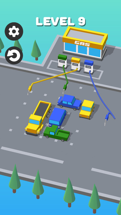Emulate iPhone app Gas Station Jam using MyAndroid