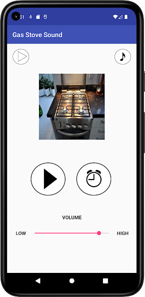 Run android online APK Gas Stove Sound from MyAndroid or emulate Gas Stove Sound using MyAndroid