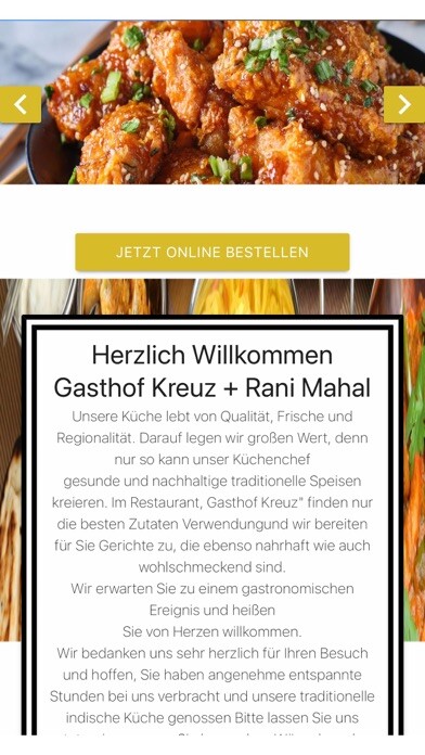 Emulate iPhone app Gasthof Kreuz And Rani Mahal using MyAndroid Emulate iPhone app Gasthof Kreuz And Rani Mahal using MyAndroid