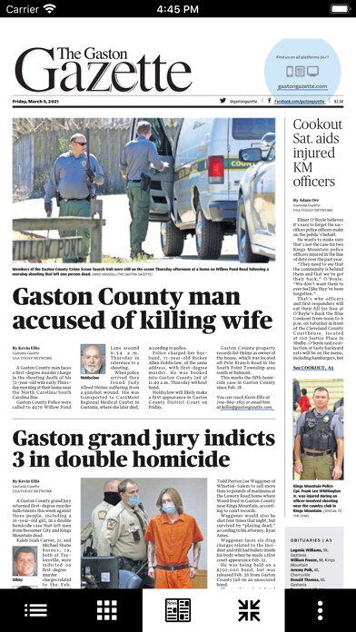Emulate iPhone app Gaston Gazette eEdition using MyAndroid Emulate iPhone app Gaston Gazette eEdition using MyAndroid