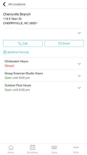Run android online APK Gaston YMCA from MyAndroid or emulate Gaston YMCA using MyAndroid