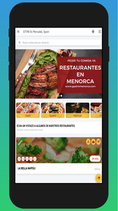 Emulate iPhone app Gastro Menorca using MyAndroid Emulate iPhone app Gastro Menorca using MyAndroid