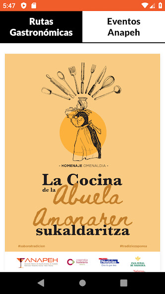 Run android online APK Gastro Rutas Navarra from MyAndroid or emulate Gastro Rutas Navarra using MyAndroid