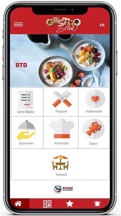 Emulate iPhone app Gastro Show 2021 using MyAndroid