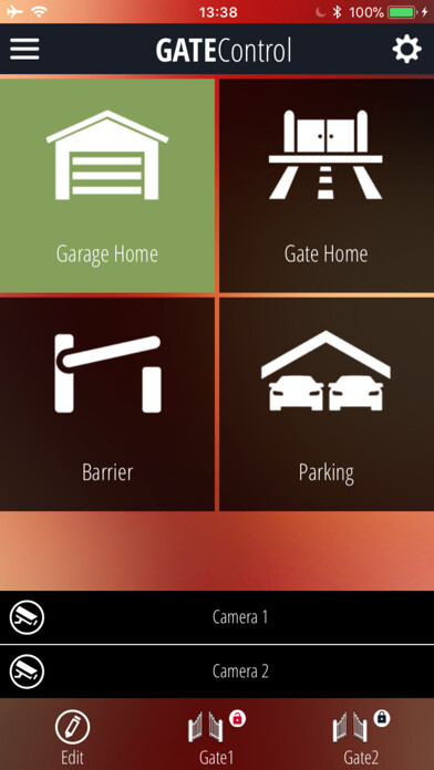 Emulate iPhone app Gate Control PRO Admin using MyAndroid Emulate iPhone app Gate Control PRO Admin using MyAndroid
