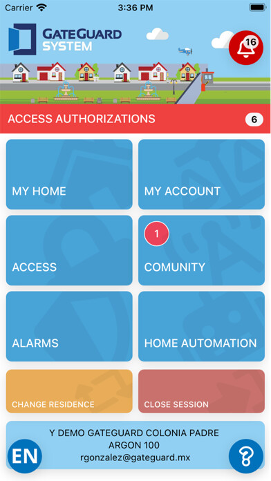 Emulate iPhone app GateGuard 3.0 using MyAndroid
