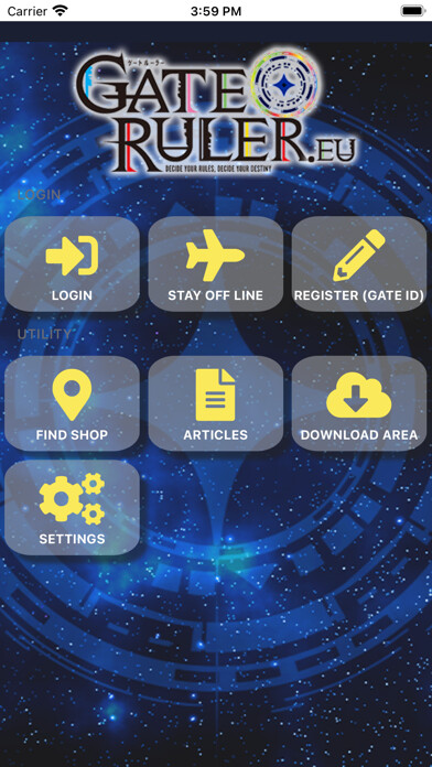 Emulate iPhone app Gateruler.eu using MyAndroid
