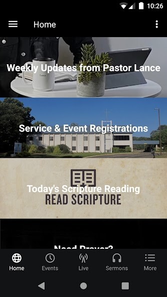 Emulate iPhone app Gateway Christian Fellowship using MyAndroid Emulate iPhone app Gateway Christian Fellowship using MyAndroid