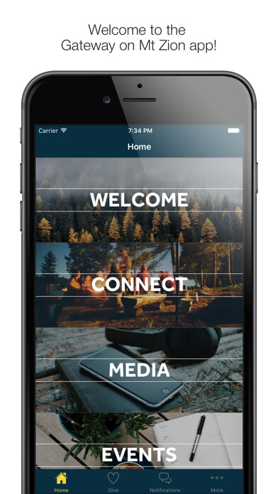 Emulate iPhone app Gateway on Mt Zion using MyAndroid