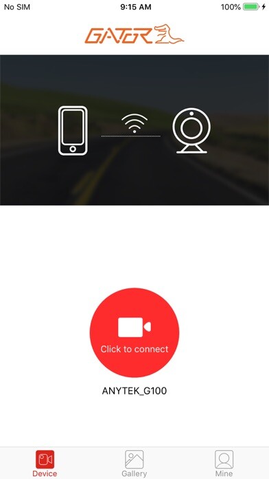 Emulate iPhone app GATOR G4KDVR20 using MyAndroid