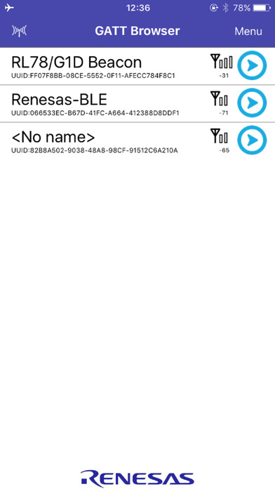 Run android online APK GATTBrowser from MyAndroid or emulate GATTBrowser using MyAndroid Run android online APK GATTBrowser from MyAndroid or emulate GATTBrowser using MyAndroid