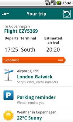 Emulate Android APK Gatwick Airport Guide