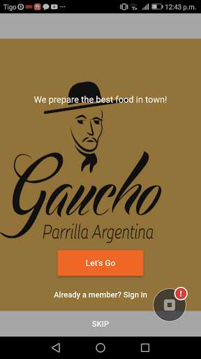 Run android online APK Gaucho Parrilla App from MyAndroid or emulate Gaucho Parrilla App using MyAndroid