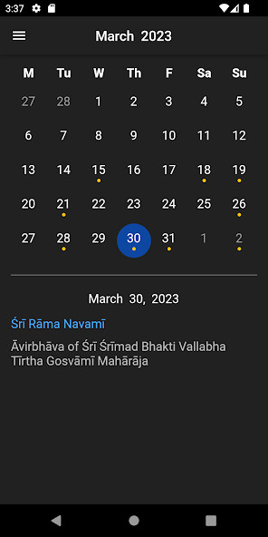 Run android online APK Gaudiya Calendar from MyAndroid or emulate Gaudiya Calendar using MyAndroid Run android online APK Gaudiya Calendar from MyAndroid or emulate Gaudiya Calendar using MyAndroid