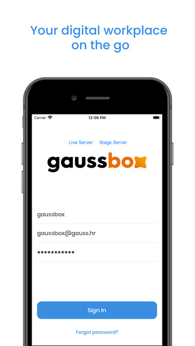 Emulate iPhone app Gauss Box using MyAndroid Emulate iPhone app Gauss Box using MyAndroid