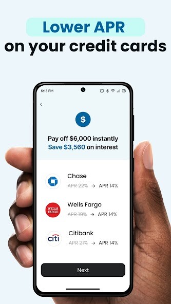 Run android online APK Gauss: Cut Credit Card Rates from MyAndroid or emulate Gauss: Cut Credit Card Rates using MyAndroid