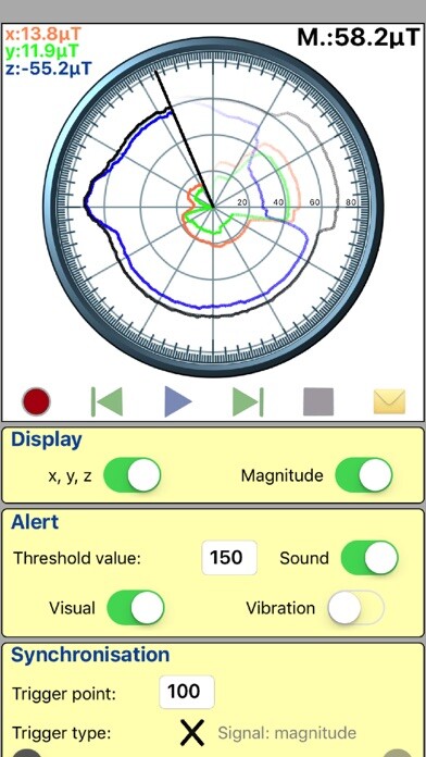 Emulate iPhone app Gauss Tesla Meter using MyAndroid Emulate iPhone app Gauss Tesla Meter using MyAndroid