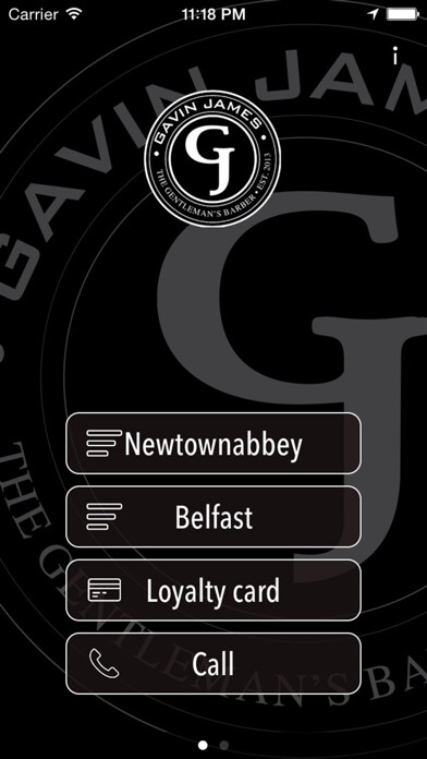 Emulate iPhone app Gavin James Barbers using MyAndroid Emulate iPhone app Gavin James Barbers using MyAndroid